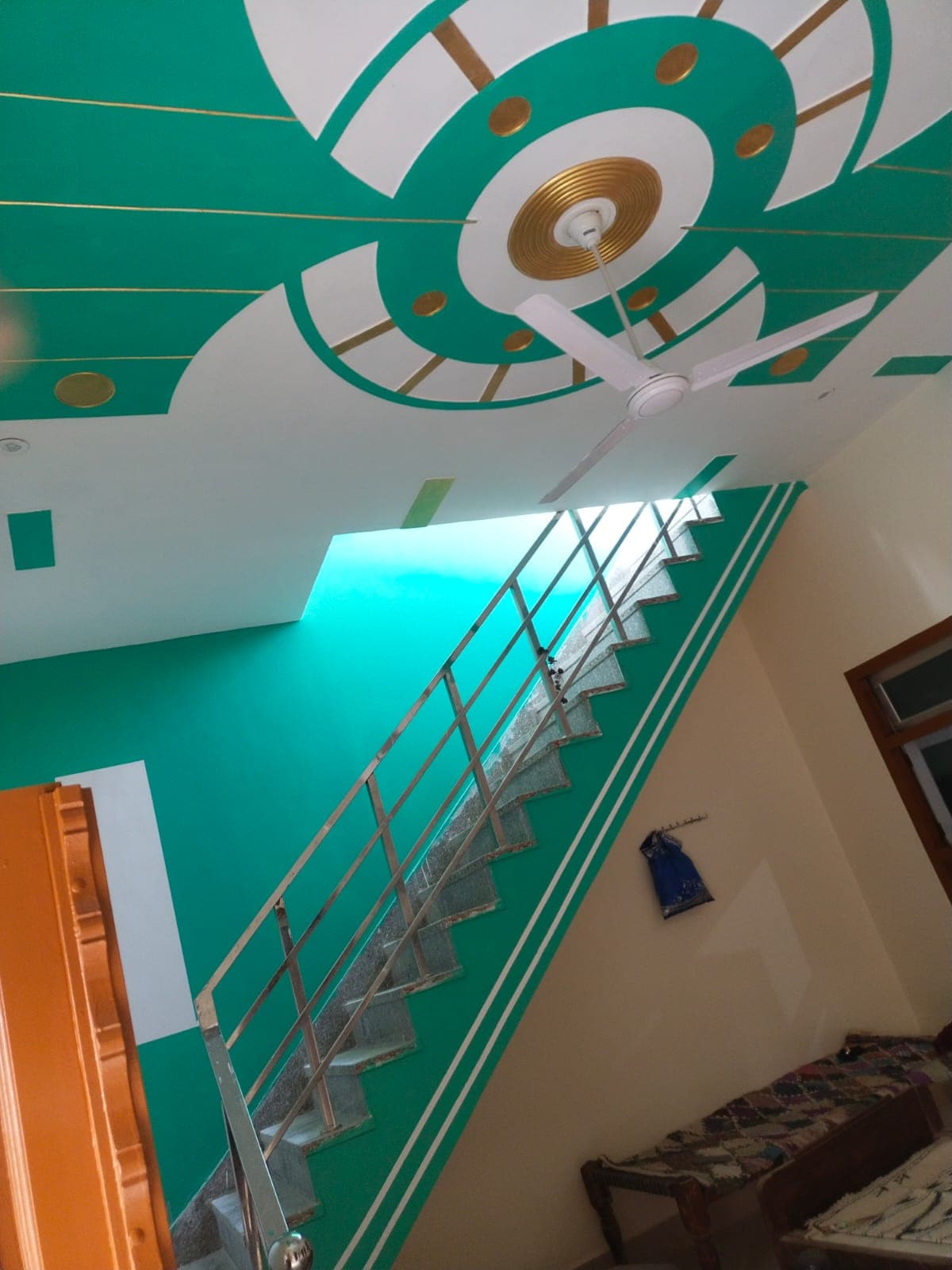 Ceiling chemical coating